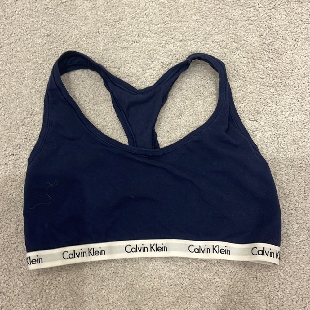 Calvin klien navy bra